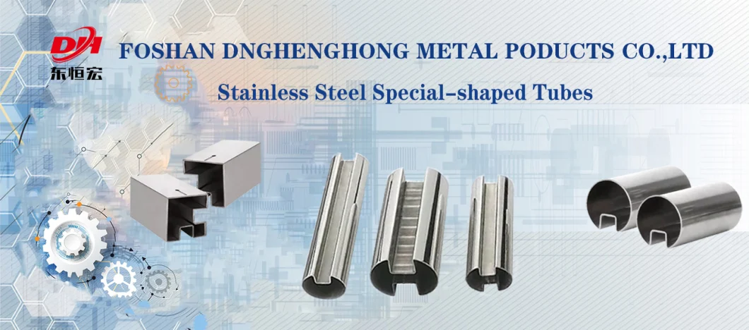 Lightweight and Durable 316 201 202 304 Stainless Steel Special-Shaped Pipe